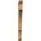 Ekena Millwork Balboa Slat Rough Sawn Bracket, Western Red Cedar, 4"W x 36"D x 48"H BKT04X36X48BOA06RWR - alternate 4